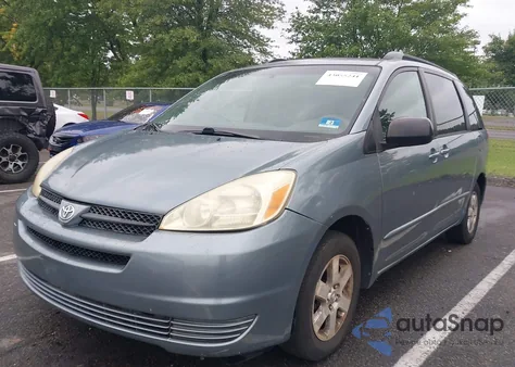2004 Toyota Sienna Le from USA, damaged, VIN 5TDZA23C44S014475